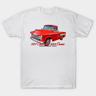 1957 Chevrolet 3124 Cameo Carrier Pickup Truck T-Shirt